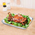 P&P CHEF Stainless Steel Toaster Oven Pan Set, 4-Pieces Mini Baking Pans, Rectangle 9 x 7 Inches