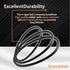 WH01X20436 Washer Drive Belt, Fits GE Dryer Replacement WH01X10615, 3280619, PS9493093