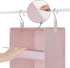 GRANNY SAYS 3-Shelf Hanging Closet Organizer, Collapsible Pink Nursery Shelves, 29 ½" H X 12" W X 12" D, 1-Pack