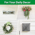Vinyl Siding Hooks, Heavy-Duty Stainless Steel Hangers, Low Profile Siding Clips for Hanging Wreaths (Silver, 10 Pack)