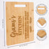 Grams's Kitchen Bamboo Cutting Board - Best Grams Cutting Board - Mother's Day Gift - Birthday Gifts from Grandchildren