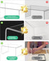 Sahasea Set 4 Countertop Acrylic Cabinet Organizer, of Clear Shelf Organizer for Kitchen Pantry Organizers and Storage