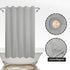 71x74 River Dream No Hook Hotel Cloth Grey Shower Curtain Soft Microfiber & Waterproof - Fabric Shower Curtain