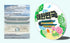 NESOI Set 4, 4.25 Inches, Korea in the Coasters of Korean Home Decor,Traditional Palace and Seoul Tower Theme, Cute