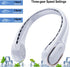 Neck Fan,Portable Bladeless Fan around Neck,USB Rechargeable,4000mAh Battery Operated,360° Cooling,Upgraded Air Volume,No Hair Twisting Ultra Quiet, Comfortable Material, for Women Men by ZSHMJMJ