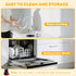 TURNRISE 250W Electric Chicken Shredder Tool: Multifunctional Press-to-Operate Meat Shredder Tool with Large Capacity