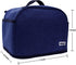 2 Slice Toaster Cover,Small Appliance Toaster Cover with Pockets for Kitchen,Washable and Dust Protection,Blue