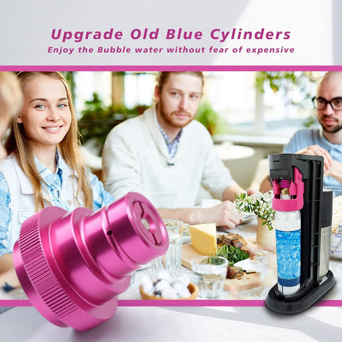YUXIVCNE CO2 CO2 TR21-4 Quick Adapter Upgraded for Soda Water Bubbler Compatible with DUO/Terra/Art, Soda Maker Valve