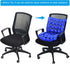 PATIKIL Inflatable Seat Cushion, 2 Pack Portable Air Seat Pad for Wheelchairs Office Chairs, Breathable Beige