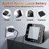Dual Probe Rechargeable Waterproof Digital Meat Thermometer, Large LCD Cooking Thermometer for Kitchen & BBQ