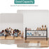 Closet, 2-Tier 4-8 viewcare Shoe Rack for Small Shoe Rack for Entryway & Garage, Sturdy Metal Construction, Shoe