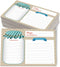 Neatz Mason Jar Recipe Cards - 50 Double Sided Cards, 4x6 inches, Thick Card Stock
