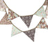 LOVENJOY Brown Floral Collection 100% Cotton Banner for Wedding Baby Shower Party Decoration