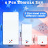 6 4th Set 250th Peryiter Pcs of July Bath Towels Anniversary Stars Embroidered Cotton Bathroom Decors Stars Hand Towels