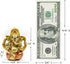 Hindu Ganesh Mini Ganesha Statue for Car Dashboard - Indian Decor for Home Office Temple Pooja Items