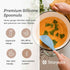 Starpack 'The All Rounder' XL Premium Silicone Spoonula Spatulas, Heat Resistant Up to 600°F