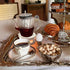 KAYCROWN Ceramic Teapot Warmer with Tealight Holder, Heater for Coffee, Milk, Tea, Candle Warmer (White)
