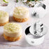 NewlineNY Stainless Steel Dessert Rings, 12 Pcs - Round, Square, Rectangular Molds for Appetizers, Salads, Cakes, Mousse