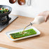20 Oz vancasso Ceramic Olive Oil Dispenser Bottle, Bottle Dispenser with Spout and Funnel for Kitchen,Suitable for Oil