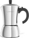 LuxHaus Moka Pot - 6 Cup Stovetop Espresso Coffee Maker - 100%
