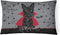 Caroline's Treasures VHA3037PW1216 Halloween Vampire Scottie Canvas Fabric Decorative Pillow, Indoor Outdoor