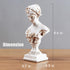 8.6 Inch Greek Statue of Venus Goddess, Classic Roman Greek Mythology Head Bust Statue Resin Sculpture Figurines