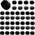 30Pcs Wire Cube Plastic Connectors for Modular Closet Storage Organizer and Wire Shelving (Black)