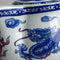 Teapot 15oz Blue White Porcelain China with Stainless Steel Infuser - Dragon and Phoenix (cihu long) - Yxhupot