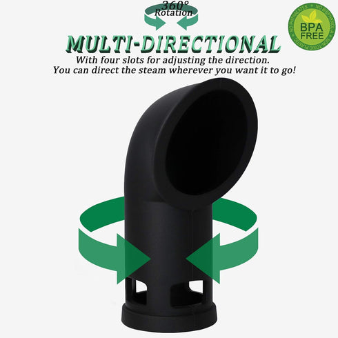 Steam Release Diverter for Instant Pot - Silicone Steam Diverter Kitchen Accessories for Pressure Cooker (DUO/Smart)