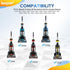KEEPOW Carpet Cleaning Tools Nozzle - Compatible with Bissell Revolution Proheat Models, 3 Pack