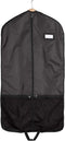 Covermates Keepsakes Deluxe Garment Bag Set - Premium Polyester, Full Length Zipper, ID Window, Black