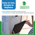 Replacement Carbon Pre/Post Filters for Holmes Air Purifiers - Compatible with Part AOR31 Filter I - Dims: 4-1/4 x