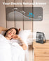 Koonie USB Desk Fan, Ultra Quiet Personal Fan with 180° Tilt and 3 Speeds, Mini USB Fan