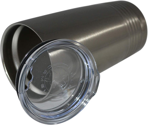 Rogue River Tactical Funny Hunting 20 Oz. Travel Tumbler Mug with Lid, Stainless Steel Hot or Cold Gift
