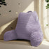 Hearth & Harbor Reading Pillow for Bed Adult Back Pillow for Sitting in Bed, Standard Bed Pillows for Sitting Up, Foam