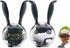 Manual Salt and Pepper Mill Set, Mini Manual Black Pepper Grinder, Multifunction Cruet Spice Grinder Ball Shape Black
