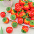 Meiwlong 27 1.5 Inch Pcs Small Artificial Tomatos,Mini Fake Tomato for Decoration, Realistic Plastic Fake Fruits
