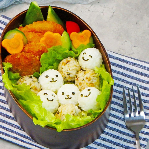 MXY Rice Ball Mould Shaker, Sushi Roll Maker Kitchen Tools for DIY Lunch