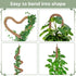 2 Pack 48'' Bendable Moss Pole Monstera Plant Support for Climbing Indoor Plants - Stakes for Potted Climbers - Tall