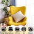 Jeanerlor Cotton Linen Soft Solid Decorative Square Throw Pillow Covers Set, 24 x 24 Inch (60 x 60cm), Light Linen for