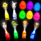 24Pcs Pre filled Easter Eggs with Egg Fillers Finger Lights, Easter Basket
