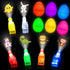 24Pcs Pre filled Easter Eggs with Egg Fillers Finger Lights, Easter Basket