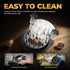 Set (1, Cleangor Chicken Shredder Tool Twist Large, BPA Free Meat Shredder with Ergonomic Handle, Non-Slip Food
