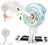 Ausic Misting Baby Stroller Fan, 100ml Portable Misting Fan for Outdoors -