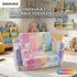 2-in-1 Kids Couch Sofa Toddler Couch Unicorn Glow in the Dark Foldable Kids Sofa Bed Flip Open Toddler Sofa Chair