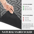 Yimobra Sturdy Door Mat, All-Season Non-Slip Outdoor Indoor Mat, Easy to Clean, 29.5 x 17 Inch, Grey