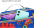 FlowFly Kids Insulated Lunch Box, Soft Bag Mini Cooler Thermal Meal Tote Kit for Girls, Boys, Dinosaur