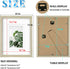 Egofine 9x12 Picture Frames 4PCS, Wood Frames for Pictures 5x7/6x8 with Mat or 9x12 without Mat, Distressed Wood Grain