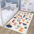 ABREEZE Kids Play Mat,Fluffy Faux Wool Kids Rug 3.3'x5' Non-Slip Childrens Carpet