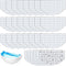Qualirey 30 Pack Flying Insect Trap Refill Compatible with Faicuk FA-FLT07 Wall